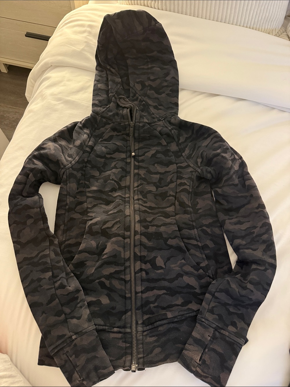 Lululemon Women’s Scuba Zip Jacket in Dark Camo